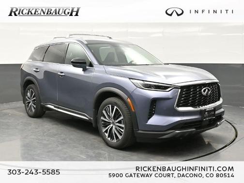 Moonbow Blue 2025 INFINITI QX60 SENSORY