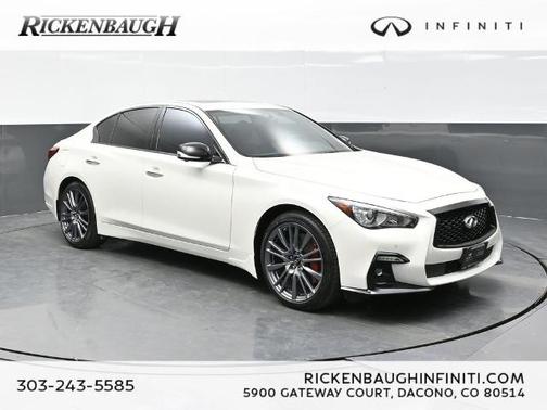 Majestic White 2023 INFINITI Q50 RED SPORT 400