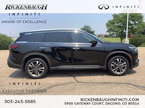 Mineral Black 2023 INFINITI QX60 LUXE