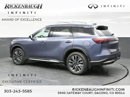 Moonbow Blue 2026 INFINITI QX60 LUXE