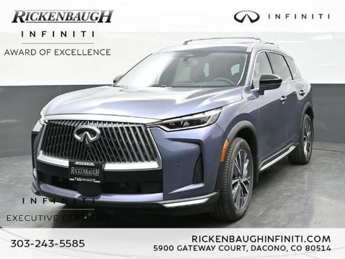 Moonbow Blue 2026 INFINITI QX60 LUXE