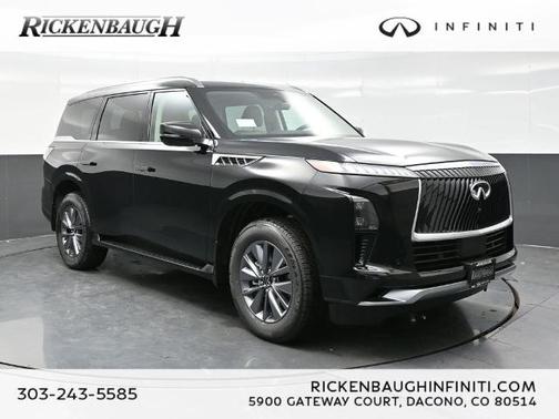 Black Obsidian 2026 INFINITI QX80 PURE