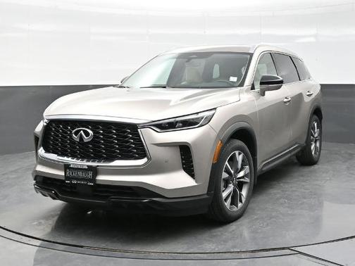 Warm Titanium 2023 INFINITI QX60 LUXE