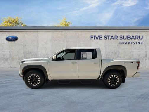 Glacier White 2024 Nissan Frontier PRO-X