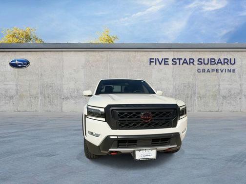 Glacier White 2024 Nissan Frontier PRO-X