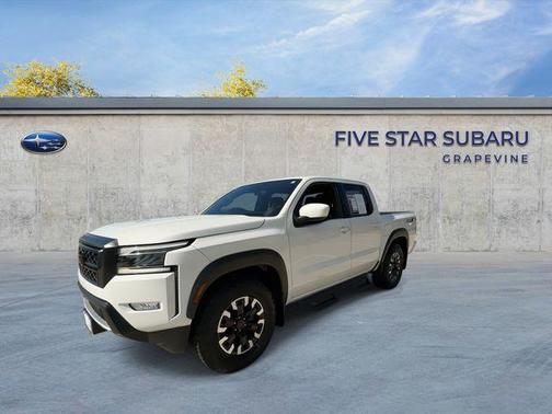 Glacier White 2024 Nissan Frontier PRO-X