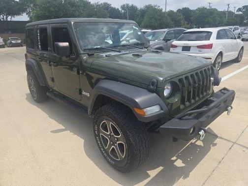 Sarge Green Clearcoat 2021 Jeep Wrangler Unlimited Sport