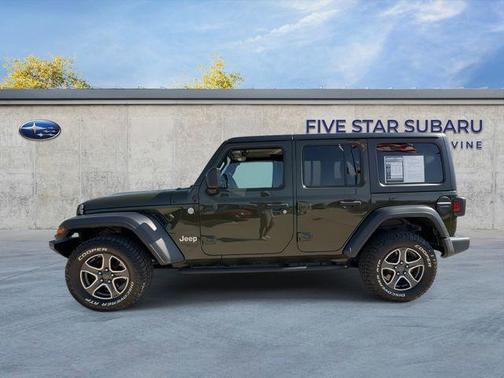 Sarge Green Clearcoat 2021 Jeep Wrangler Unlimited Sport