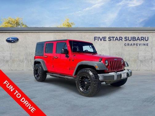 Firecracker Red Clearcoat 2017 Jeep Wrangler Unlimited Sport