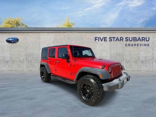 Firecracker Red Clearcoat 2017 Jeep Wrangler Unlimited Sport