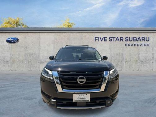 Black 2022 Nissan Pathfinder Platinum