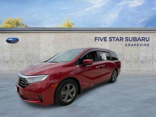 Radiant Red Metallic II 2022 Honda Odyssey EX