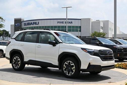 Crystal White Pearl 2026 Subaru Forester