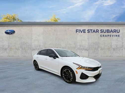 Glacial White Pearl 2023 Kia K5 GT-Line