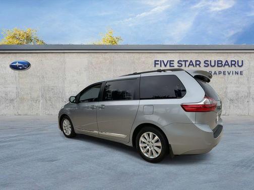 Silver Sky Metallic 2017 Toyota Sienna Limited Premium