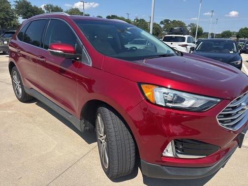 Ruby Red 2019 Ford Edge Titanium