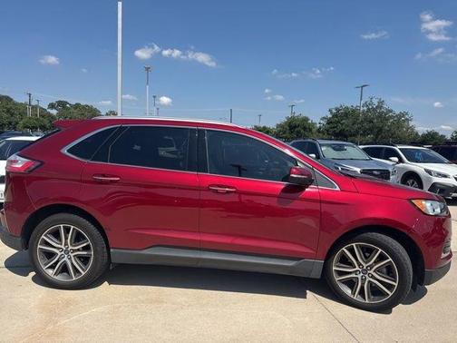 Ruby Red 2019 Ford Edge Titanium