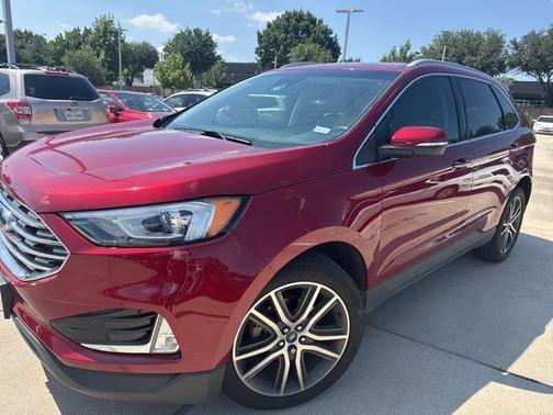 Ruby Red 2019 Ford Edge Titanium