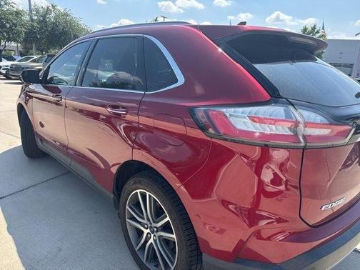 Ruby Red 2019 Ford Edge Titanium
