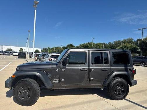 Granite Crystal Clearcoat Metallic 2019 Jeep Wrangler Unlimited Sport