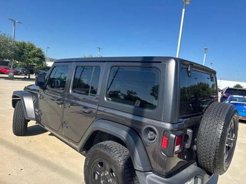 Granite Crystal Clearcoat Metallic 2019 Jeep Wrangler Unlimited Sport
