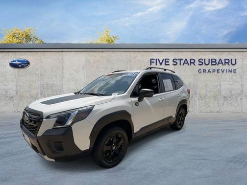 Crystal White Pearl 2023 Subaru Forester Wilderness