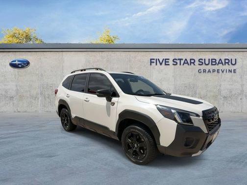 Crystal White Pearl 2023 Subaru Forester Wilderness