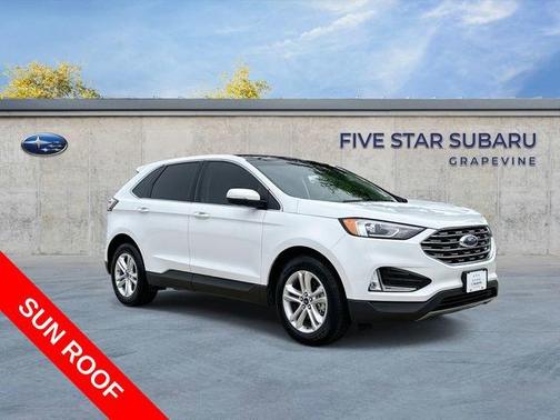 Oxford White 2019 Ford Edge SEL