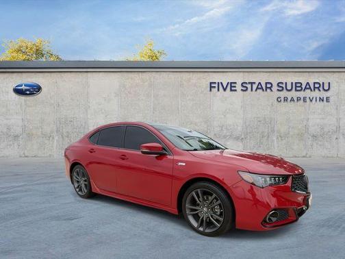 San Marino Red 2019 Acura TLX V6 Technology & A-Spec