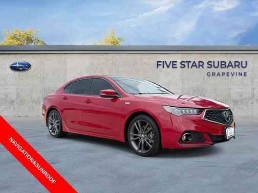 San Marino Red 2019 Acura TLX V6 Technology & A-Spec
