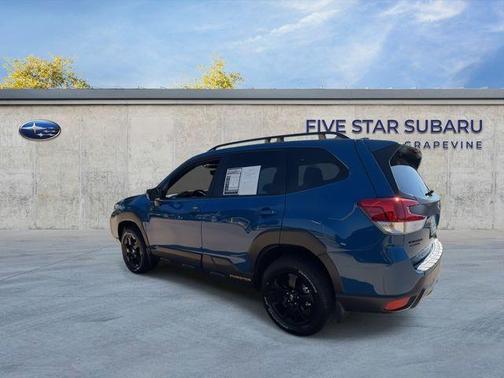 Geyser Blue 2022 Subaru Forester Wilderness
