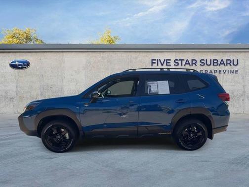Geyser Blue 2022 Subaru Forester Wilderness