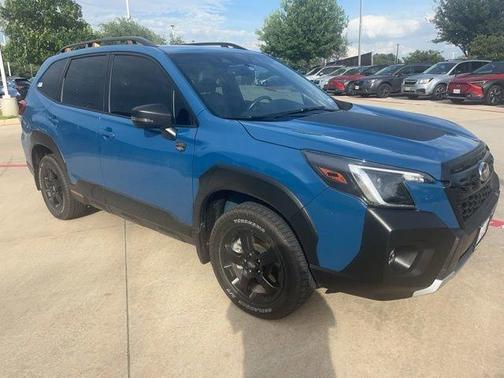 Geyser Blue 2022 Subaru Forester Wilderness