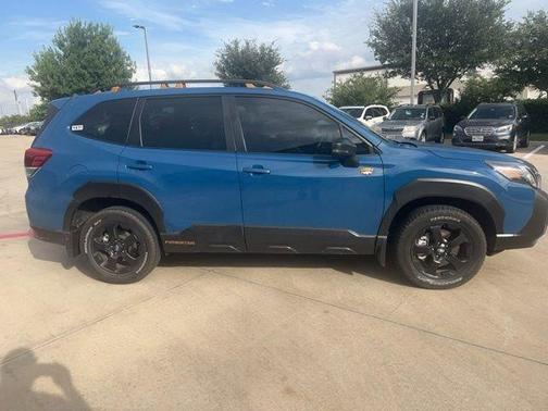 Geyser Blue 2022 Subaru Forester Wilderness