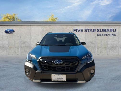 Geyser Blue 2022 Subaru Forester Wilderness