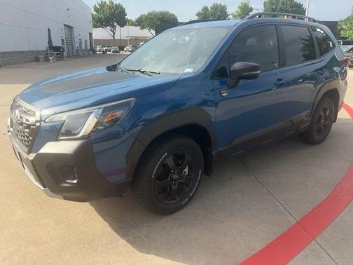 Geyser Blue 2022 Subaru Forester Wilderness