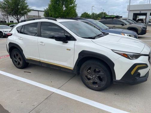 Crystal White Pearl 2024 Subaru Crosstrek Sport