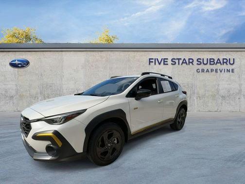 Crystal White Pearl 2024 Subaru Crosstrek Sport