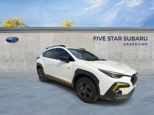 Crystal White Pearl 2024 Subaru Crosstrek Sport