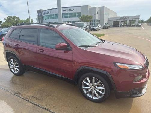 Velvet Red Pearlcoat 2018 Jeep Cherokee Latitude
