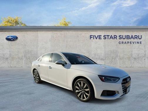 Ibis White 2022 Audi A4 40 Premium