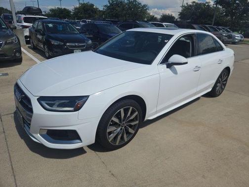 Ibis White 2022 Audi A4 40 Premium