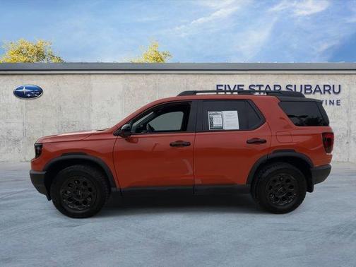 Sunset Orange 2026 Honda Passport TrailSport Elite Blackout