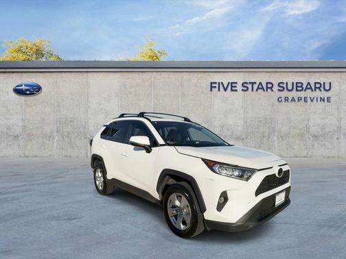 Super White 2020 Toyota RAV4 XLE