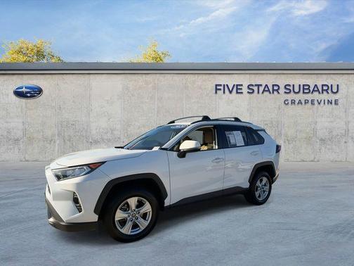 Super White 2020 Toyota RAV4 XLE