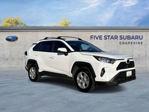 Super White 2020 Toyota RAV4 XLE