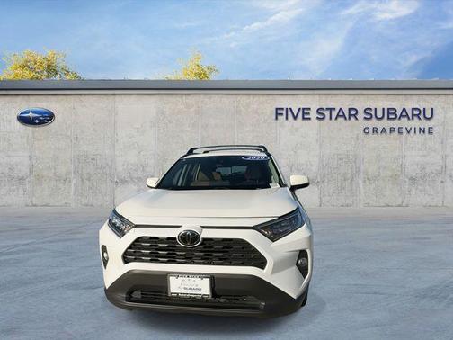Super White 2020 Toyota RAV4 XLE