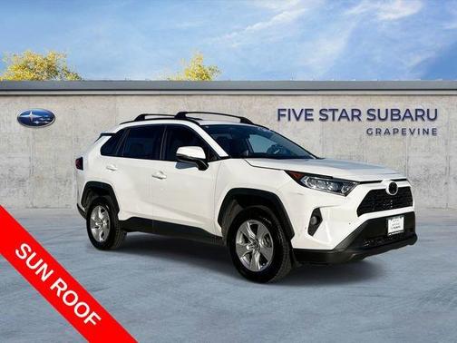 Super White 2020 Toyota RAV4 XLE