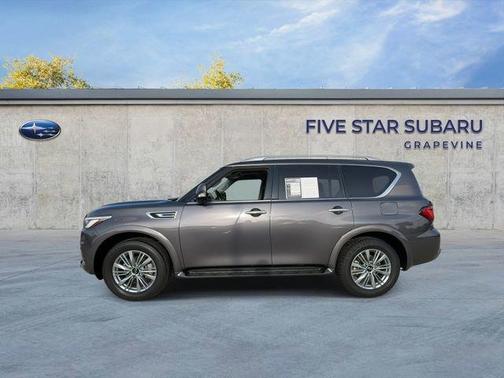 Anthracite Gray 2024 INFINITI QX80 Luxe
