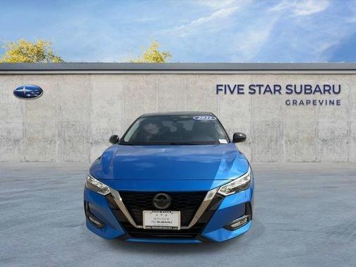 Blue 2022 Nissan Sentra SR
